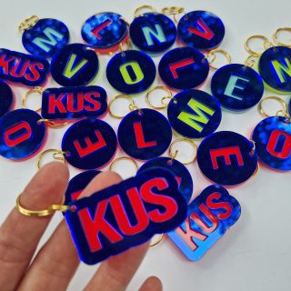 Acrylaat sleutelhangers